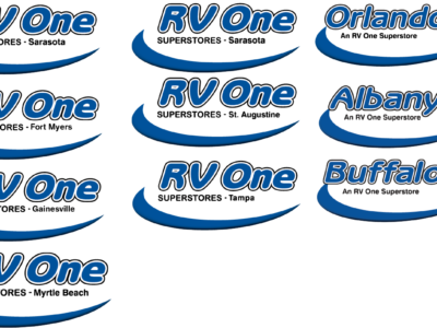 RV One Store Logos